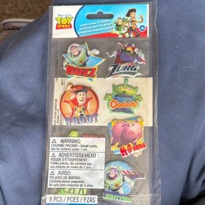 Toy Story Character Stickers - Colorful Set